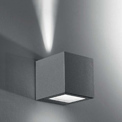 Silver Biemission Wall Lamp IP65 | ProfessioneLuce